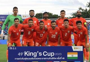 Kings Cup Soccer 2023, India Loss to Lebanon