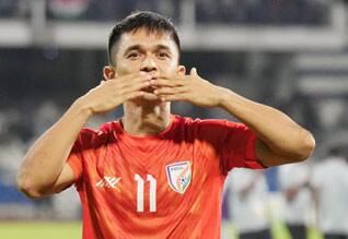 Chhetri only known face in 17 member Indian football team for Asian Games
